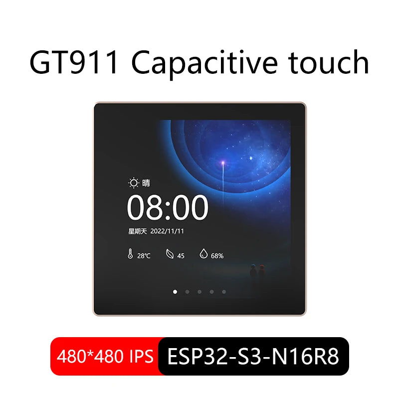 ESP32-S3 Arduino LVGL Wifi&Bluetooth Development Board 4.0 "480 * 480 Smart Display 4.0 Inch LCD TFT Module Capacitive Touch