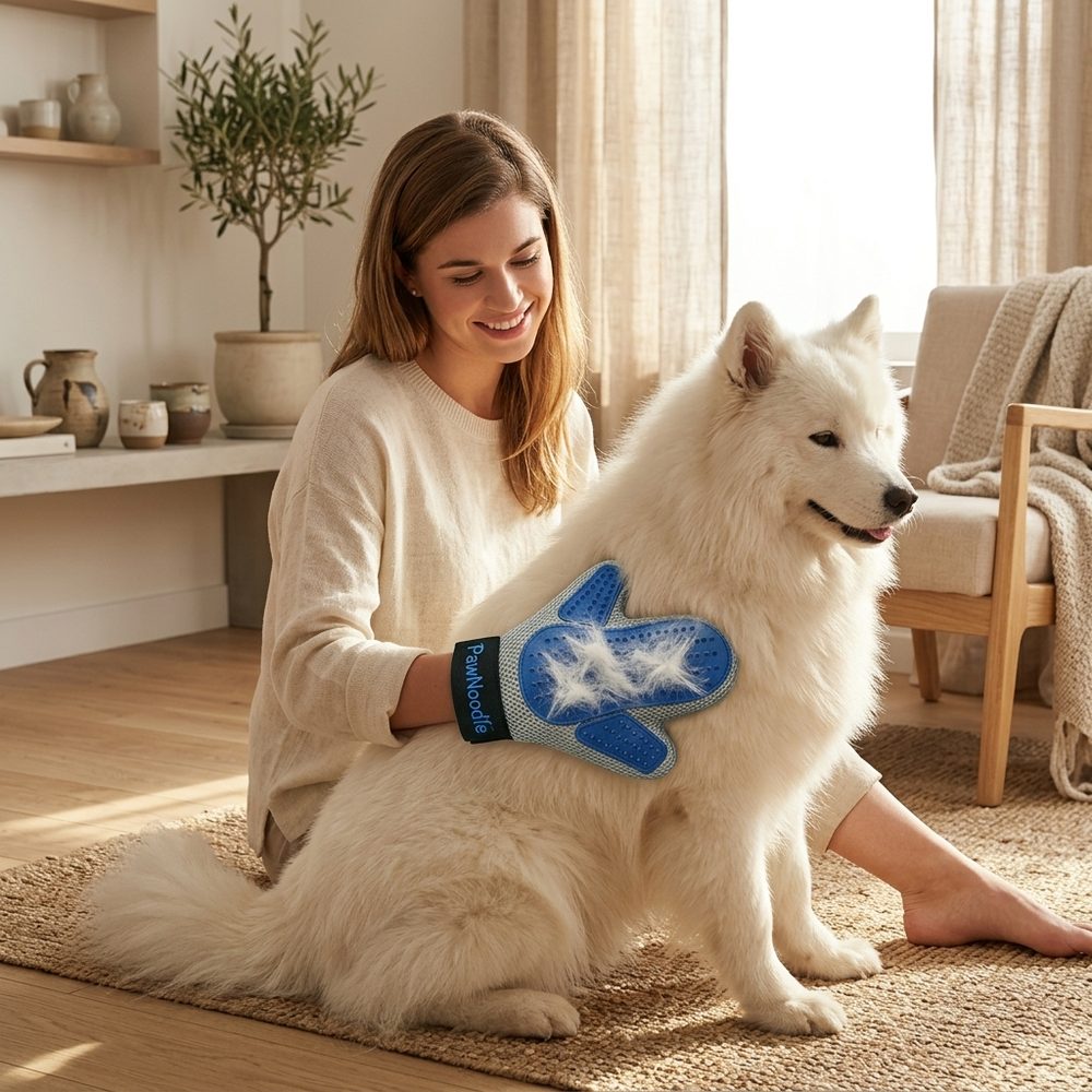 PawNoodle Pet Grooming Glove