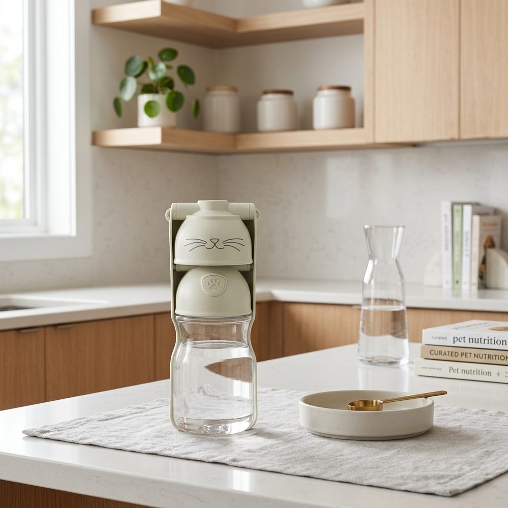PawNoodle 3-in-1 Travel Water Bottle